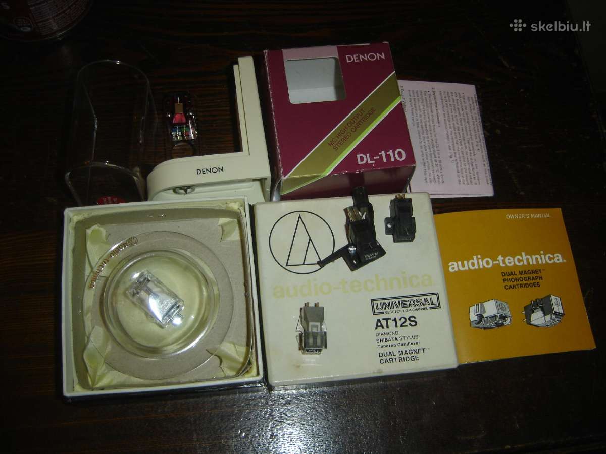 Dual.era.sme.melodija.ortofon Denon Audio Technica - nuotraukos Nr. 15