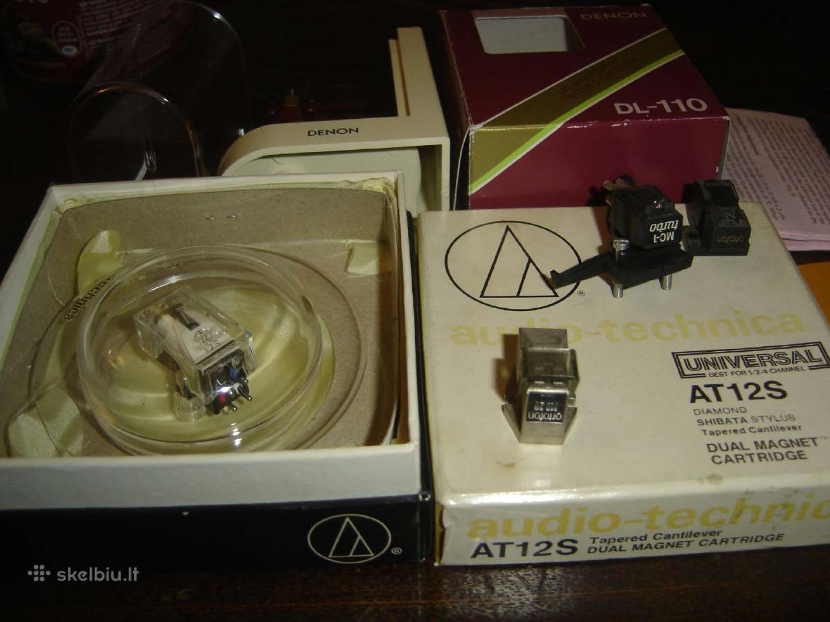 Dual.era.sme.melodija.ortofon Denon Audio Technica - nuotraukos Nr. 16