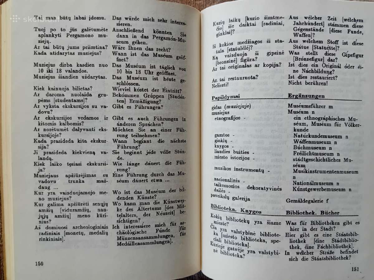 Vokiečių k. žodynas ir pasikalbėjimai pradedantiem - nuotraukos Nr. 4