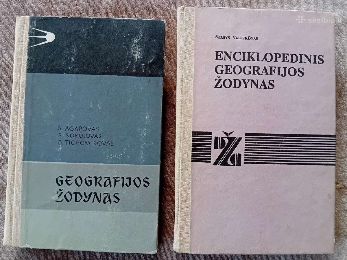 Geografijos žodynai