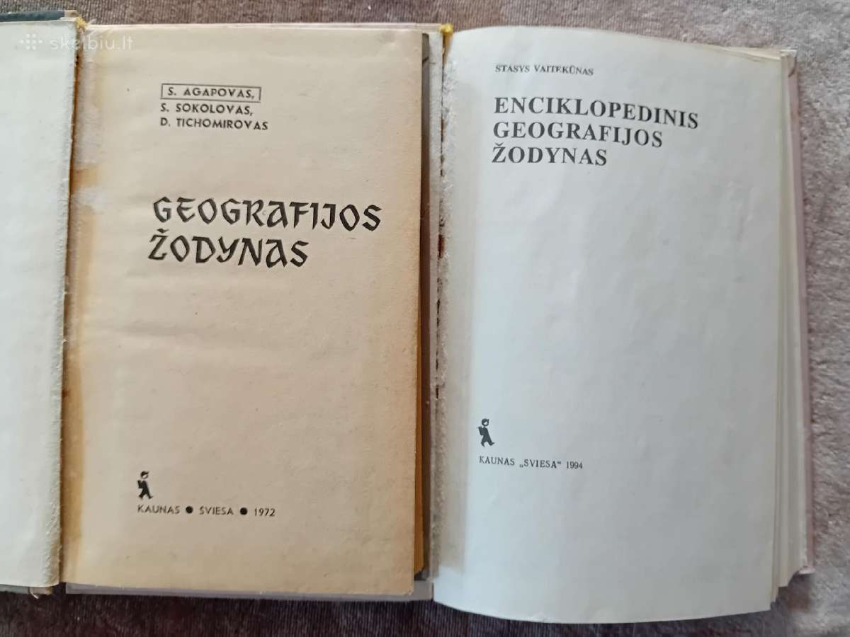 Geografijos žodynai - nuotraukos Nr. 2