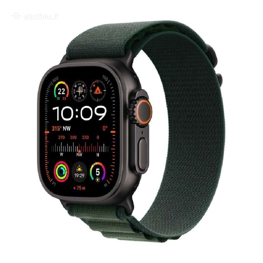 Nauji Apple Watch Ultra2 White Ocean Band - nuotraukos Nr. 7