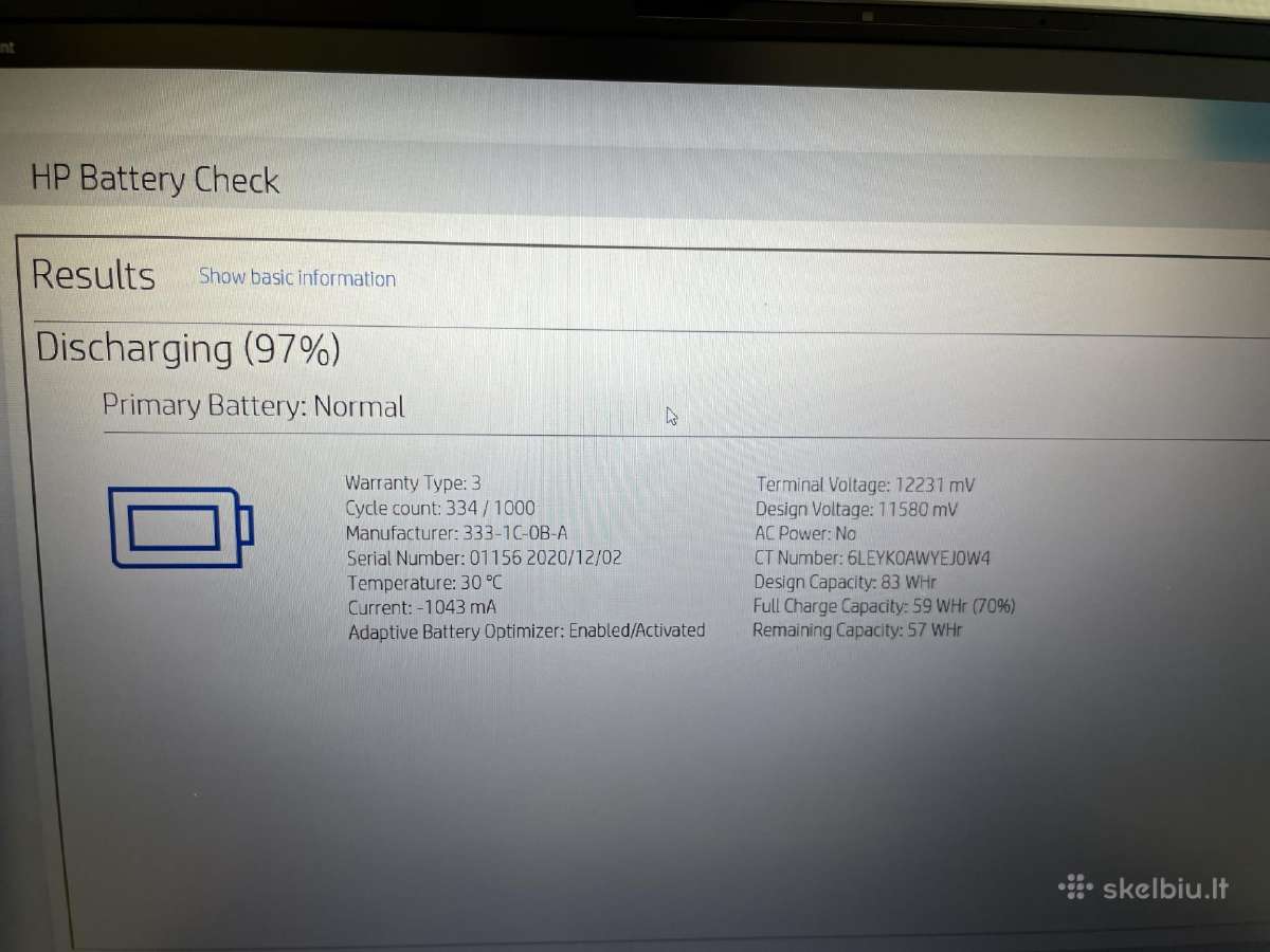 Hp Zbook Studio G7 i9-10885h 32gb RAM 512gb SSD - nuotraukos Nr. 9