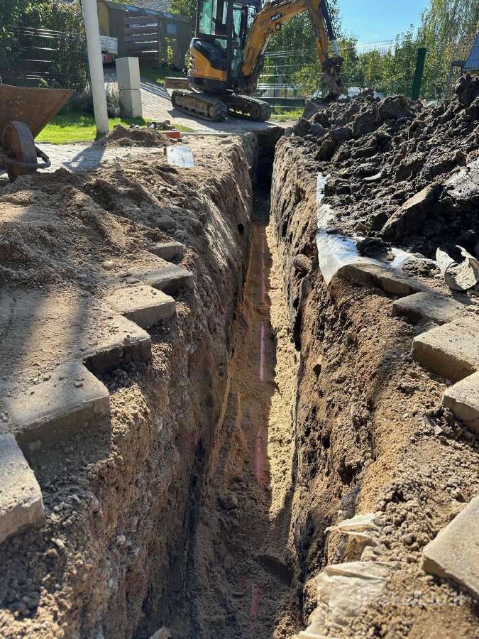 Vandentiekio, kanalizacijos įvedimas - nuotraukos Nr. 4