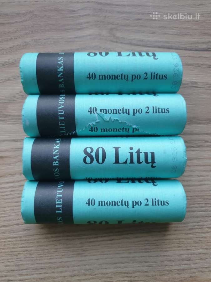 2013 metų 2 litų Lietuvos kūriniai ritinėliai - nuotraukos Nr. 3