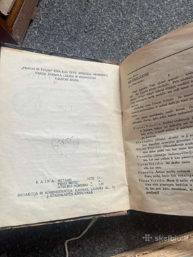Pradai ir žygiai literatūr., meno kritikos žurnal. - nuotraukos Nr. 2