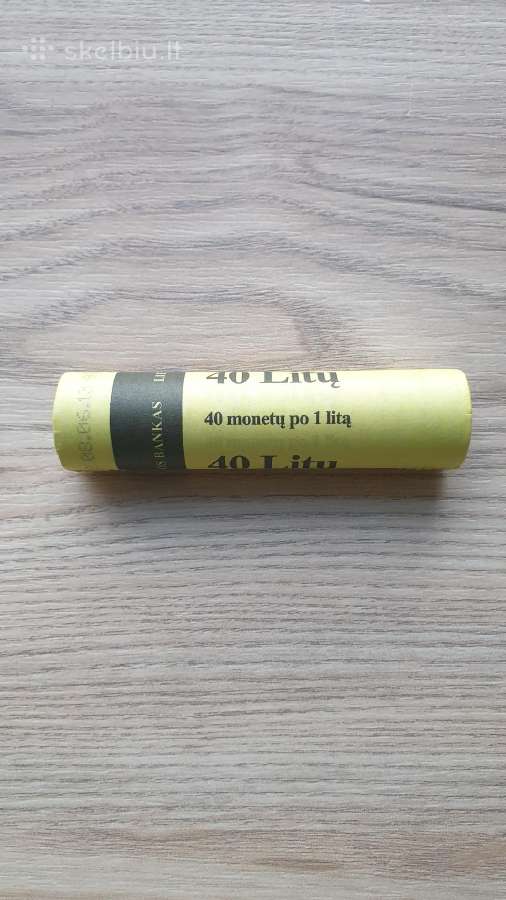 2013 m. 1 litas Lietuvos pirmininkavimui ritinėlis - nuotraukos Nr. 2