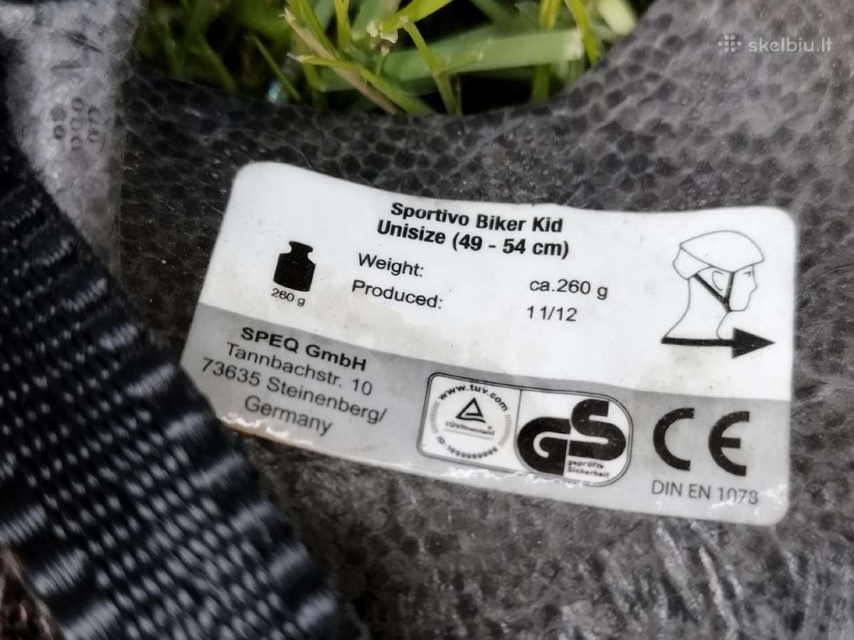 Vaikišką dviratininko šalmas Sportivo Biker Kid - nuotraukos Nr. 4