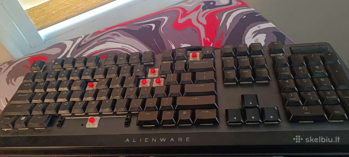 Alienware gaming klaviatūra - nuotraukos Nr. 2