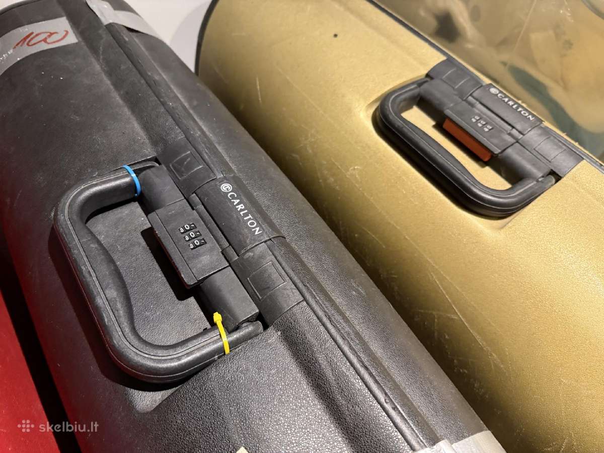 Kelioniniai lagaminai, Samsonite, Carlton. Dideli - nuotraukos Nr. 3