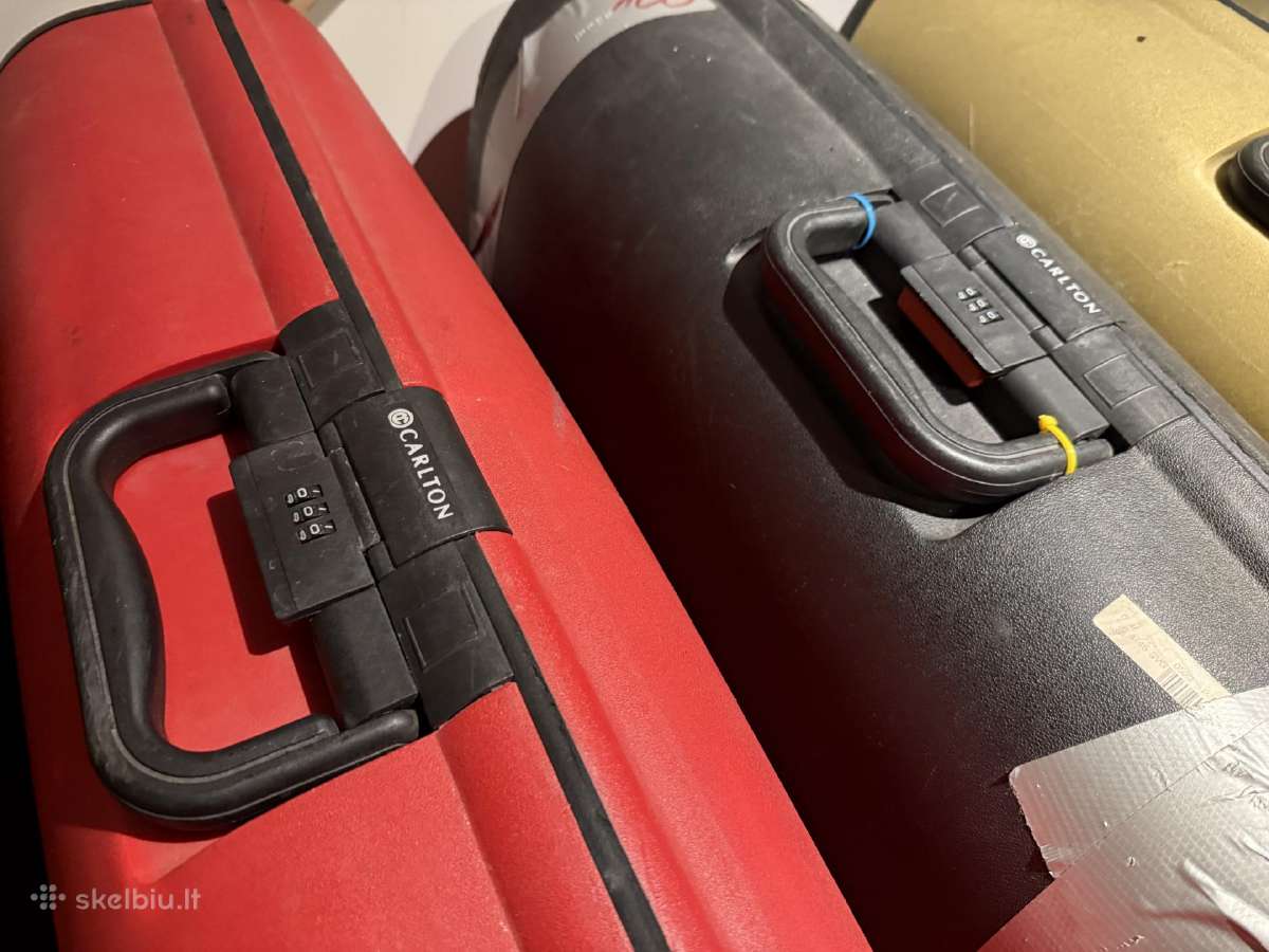 Kelioniniai lagaminai, Samsonite, Carlton. Dideli - nuotraukos Nr. 4