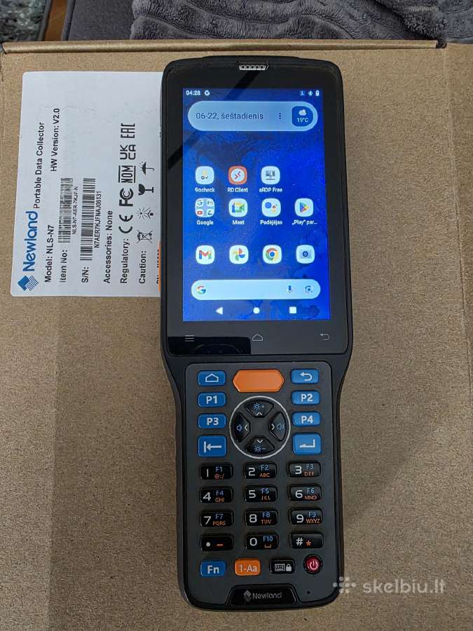 Duomenų kaupiklis Newland N7 II. Point mobile mp80