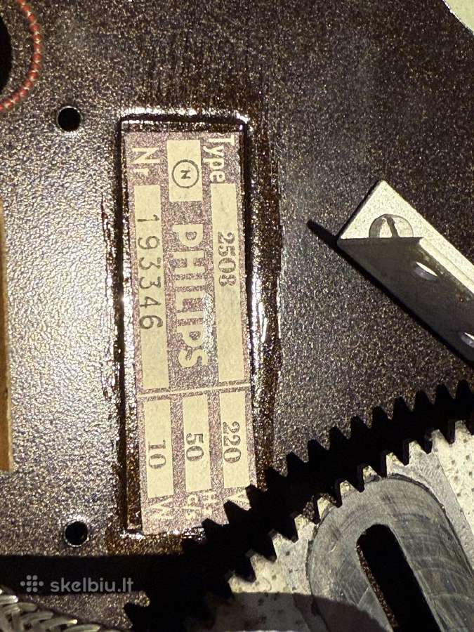 Philips 2508 patefonas, be dėžės, Projektas - nuotraukos Nr. 4