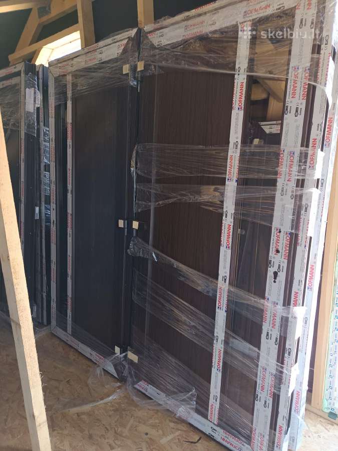 Lauko durys garazo vartai pvc langai. Automatikos - nuotraukos Nr. 5