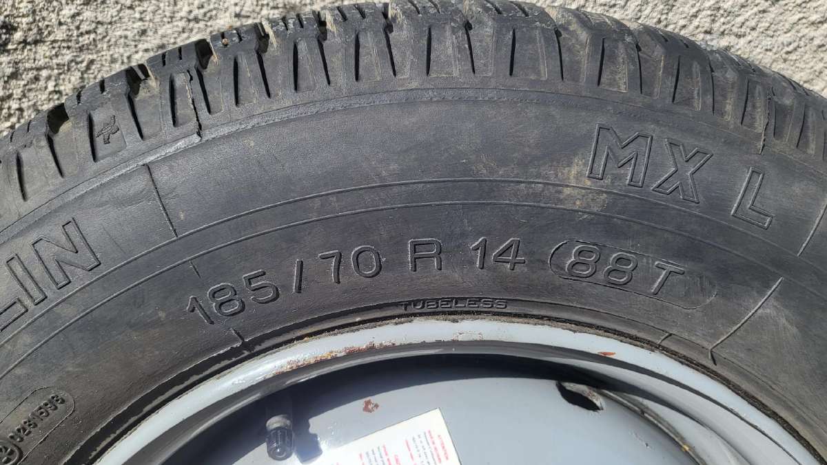 Citroen Cx25 antikvariniai ratlankiai R14 - nuotraukos Nr. 6