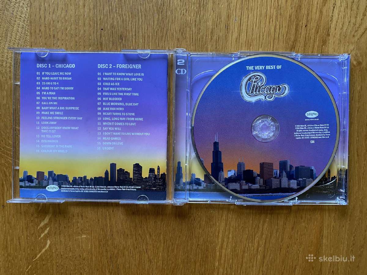 Chicago & Foreigner – The Very Best 2 X CD - nuotraukos Nr. 3