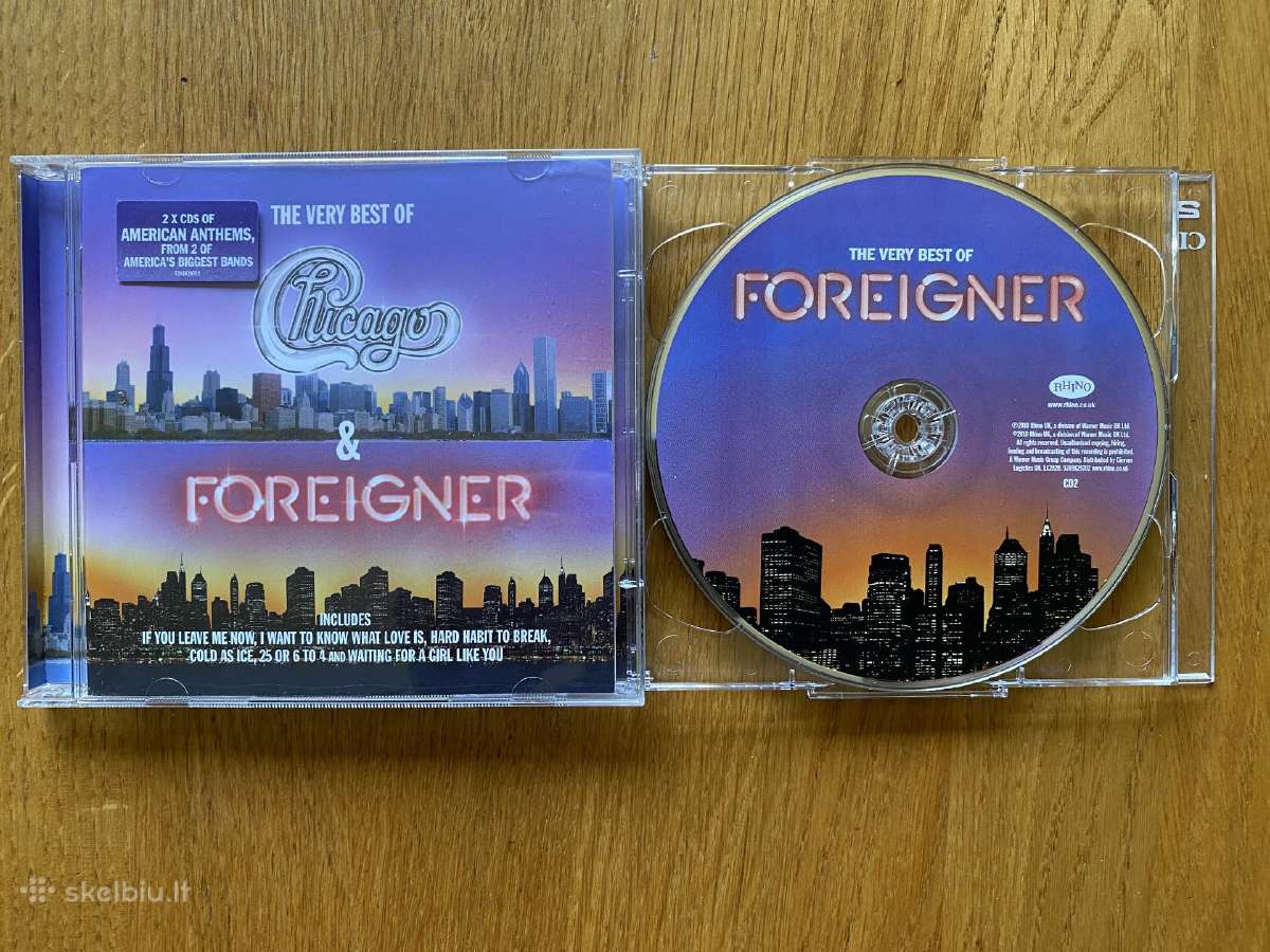 Chicago & Foreigner – The Very Best 2 X CD - nuotraukos Nr. 4