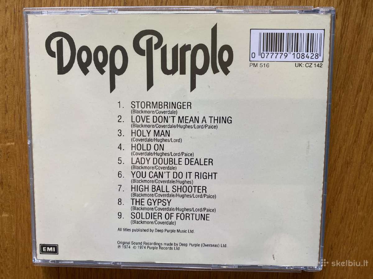 Originalus Deep Purple – Stormbringer - nuotraukos Nr. 2