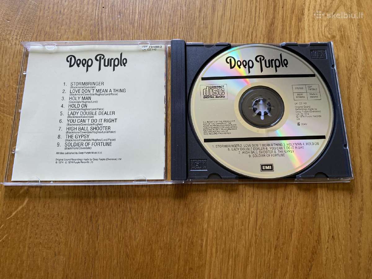 Originalus Deep Purple – Stormbringer - nuotraukos Nr. 3