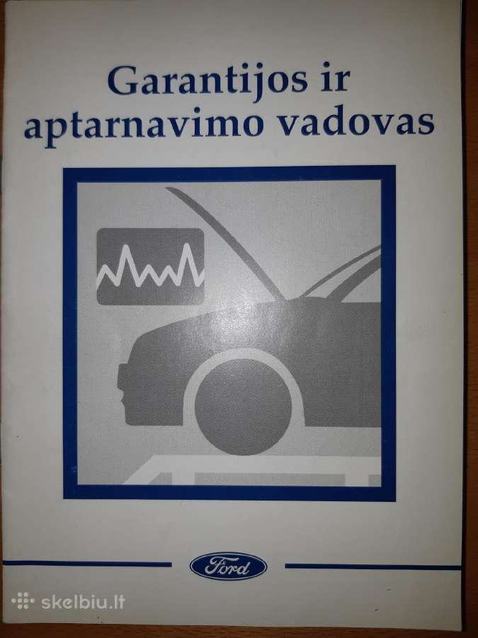 Ford Focus 2002 savininko vadovas - nuotraukos Nr. 2