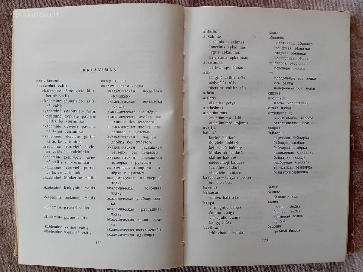 Sportinių terminų žodynas, 1959 m. - nuotraukos Nr. 7