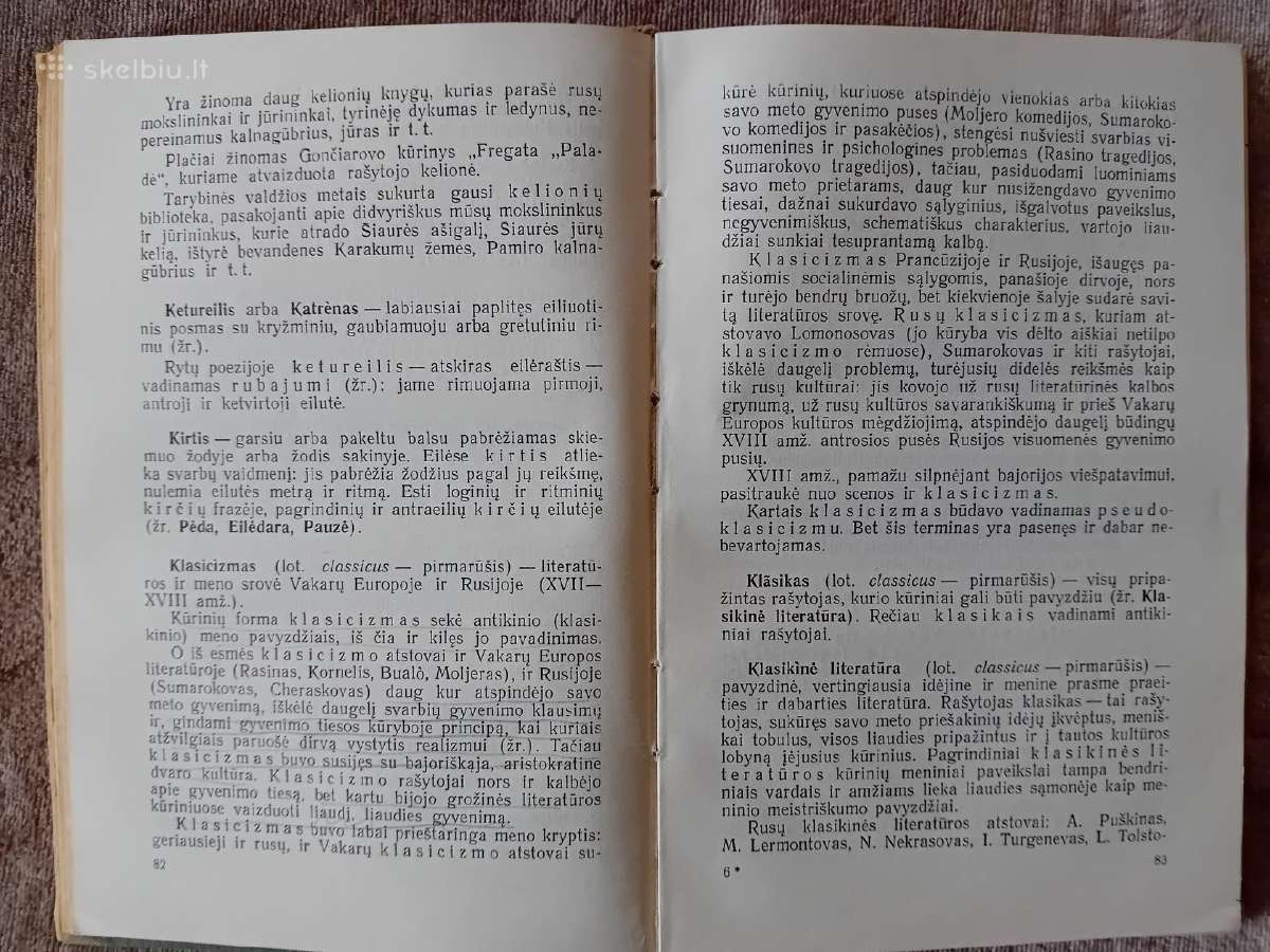 Literatūros mokslo terminų žodynėlis, 1961 - nuotraukos Nr. 6