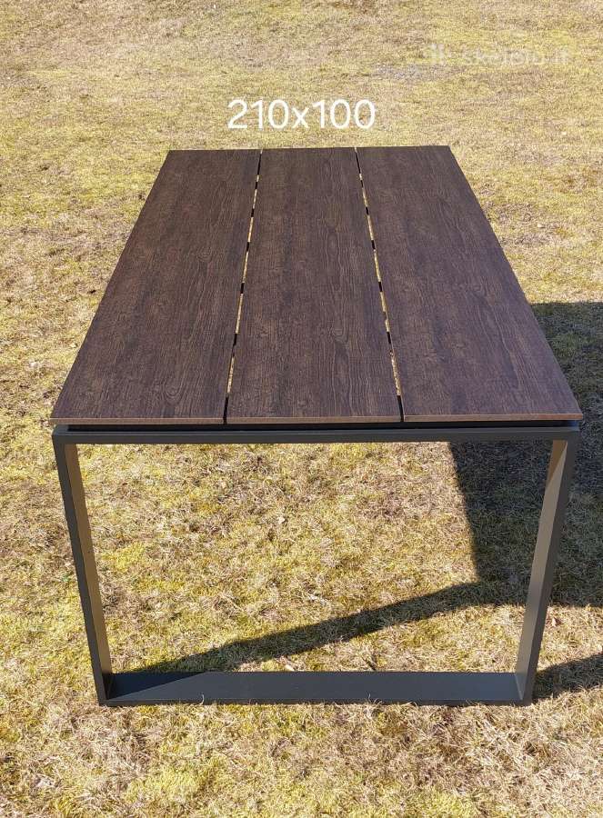 Lauko aliuminis stalas. Keli variantai - nuotraukos Nr. 7