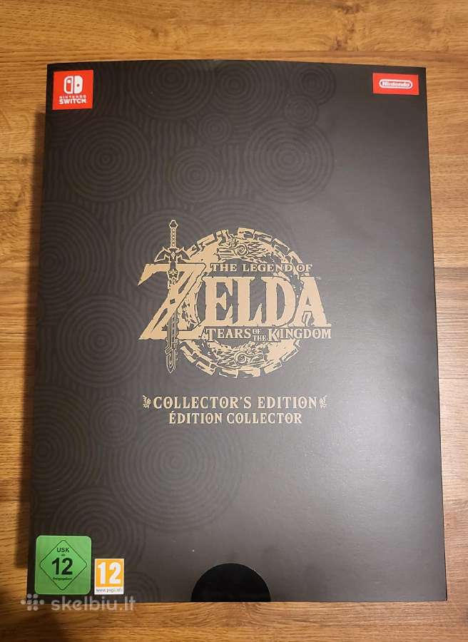 Zelda Tears of The Kingdom Collector's Edition