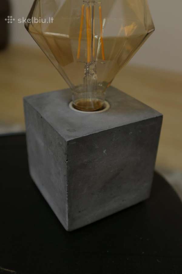 Stalo lempa "Block" industrial/loft - nuotraukos Nr. 2