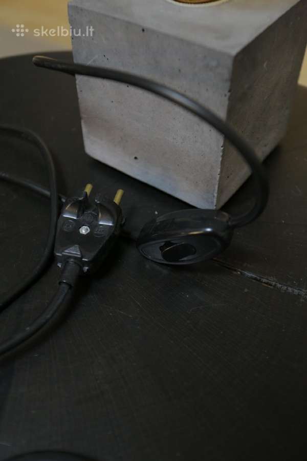 Stalo lempa "Block" industrial/loft - nuotraukos Nr. 5