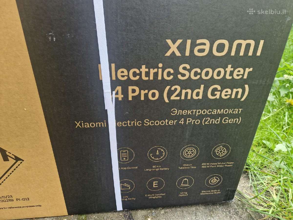 Elektrinis paspirtukas Xiaomi 4 Pro (2nd Gen - nuotraukos Nr. 2