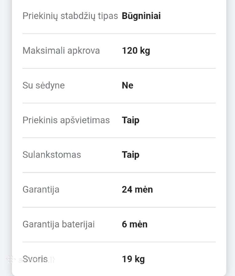 Elektrinis paspirtukas Xiaomi 4 Pro (2nd Gen - nuotraukos Nr. 4