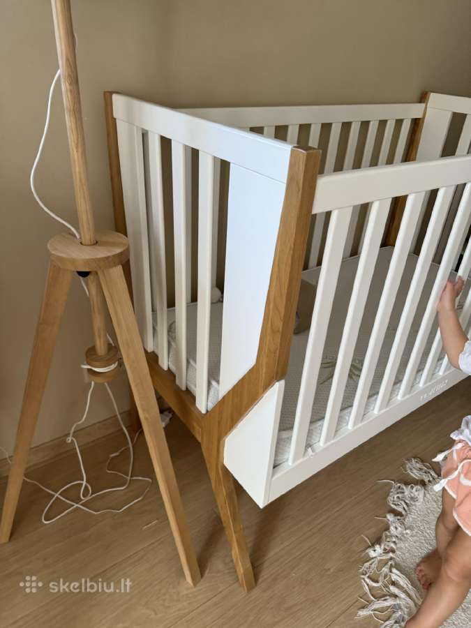 Parduodu Yappikids lovytę su beveik nauju čiužiniu - nuotraukos Nr. 8