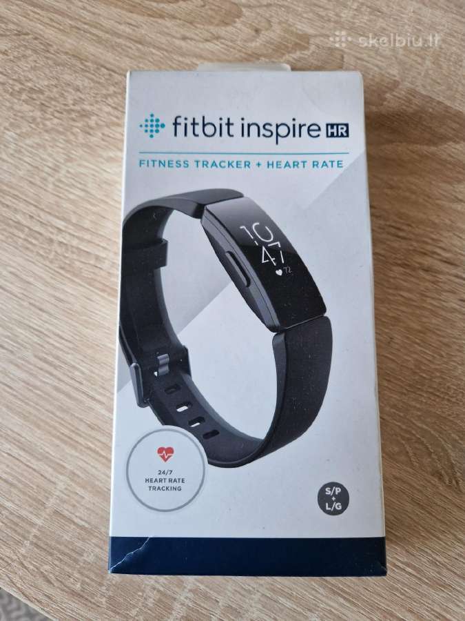 Idealios būklės Fitbit Inspire Hr ismanioji apyran
