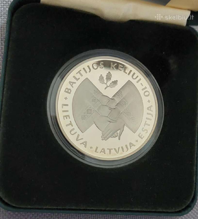 Moneta Baltijos kelias 1999 - nuotraukos Nr. 2