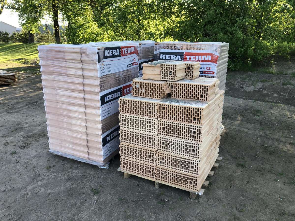 Keraminiai blokeliai Keraterm, 188mm, Lode, Latvij