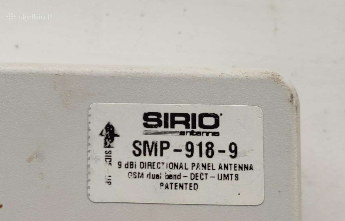 Mobilaus interneto kryptinė antena Sirio - nuotraukos Nr. 2