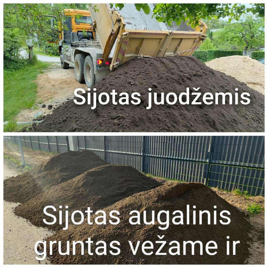 Smėlis, žvyras, skalda, žvirdždas, juodžemis - nuotraukos Nr. 3