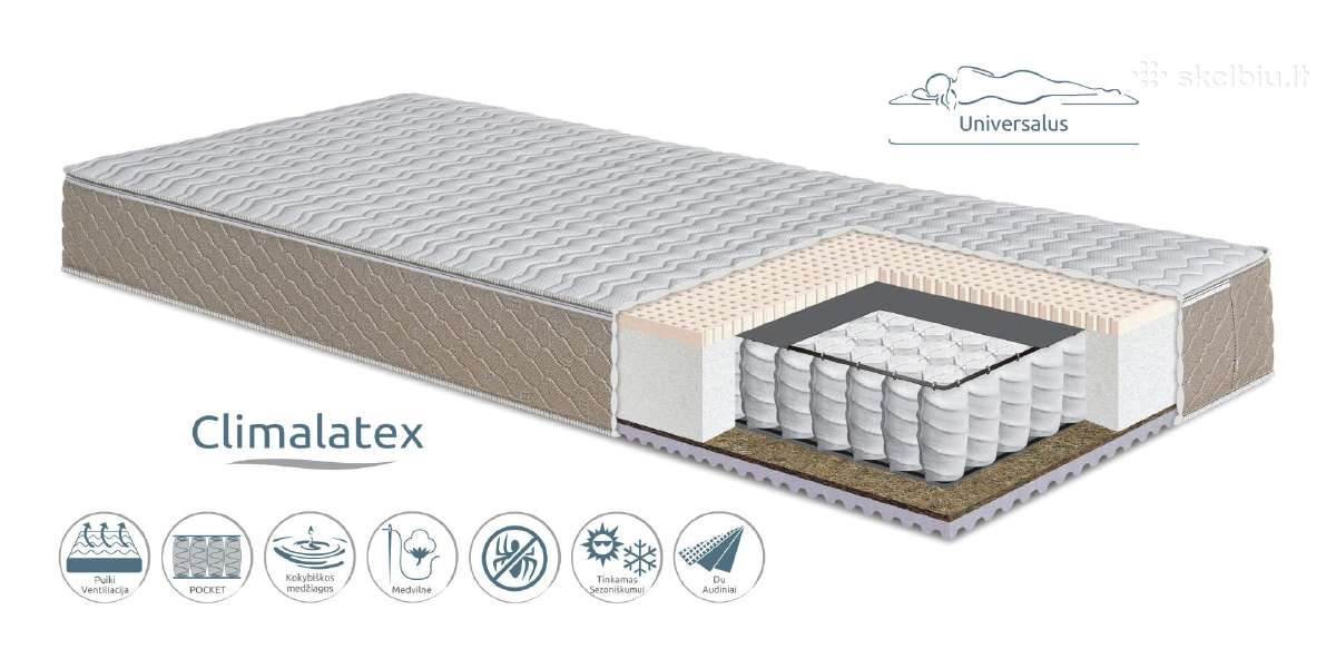 Gemega Amadeo Joy ir Clima čiužiniai gera kaina - nuotraukos Nr. 5