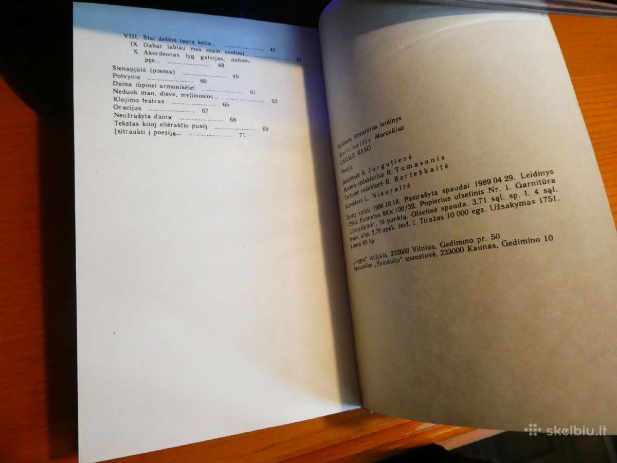 Knyga. Marcelijus Martinaitis, V.braziūnas - nuotraukos Nr. 3
