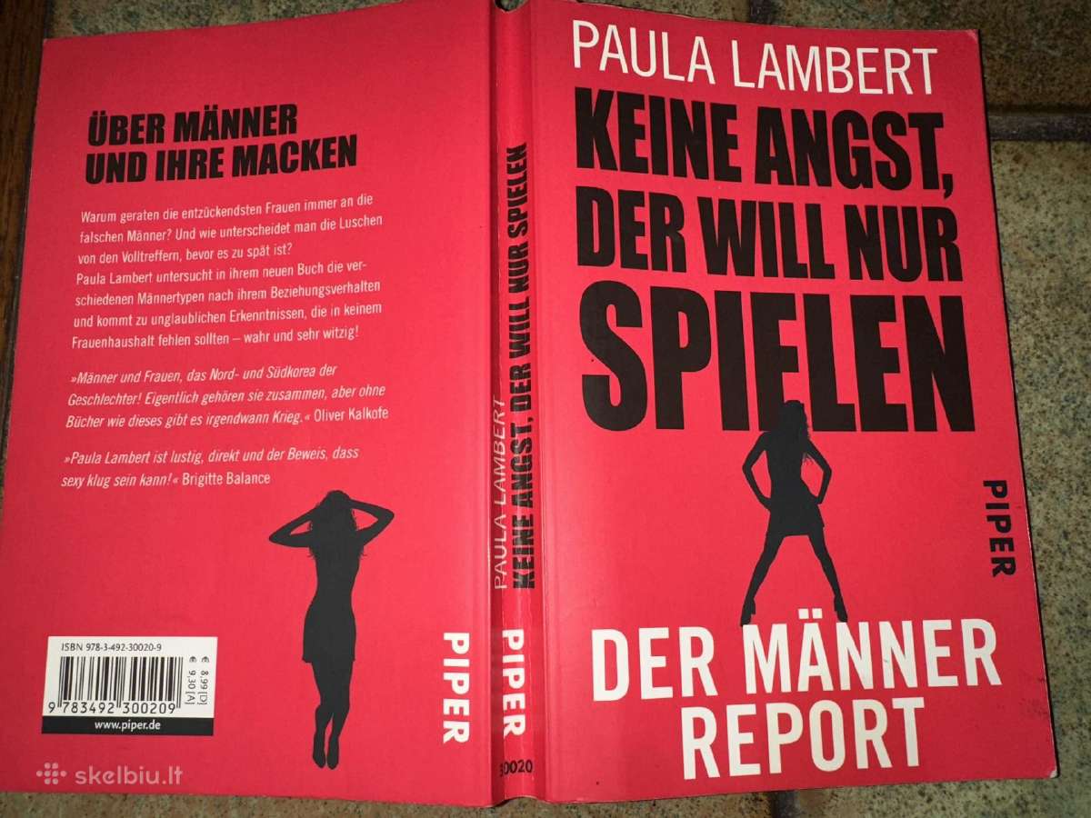 Lambert Der Männer Report Vokieciu apie vyru tipus