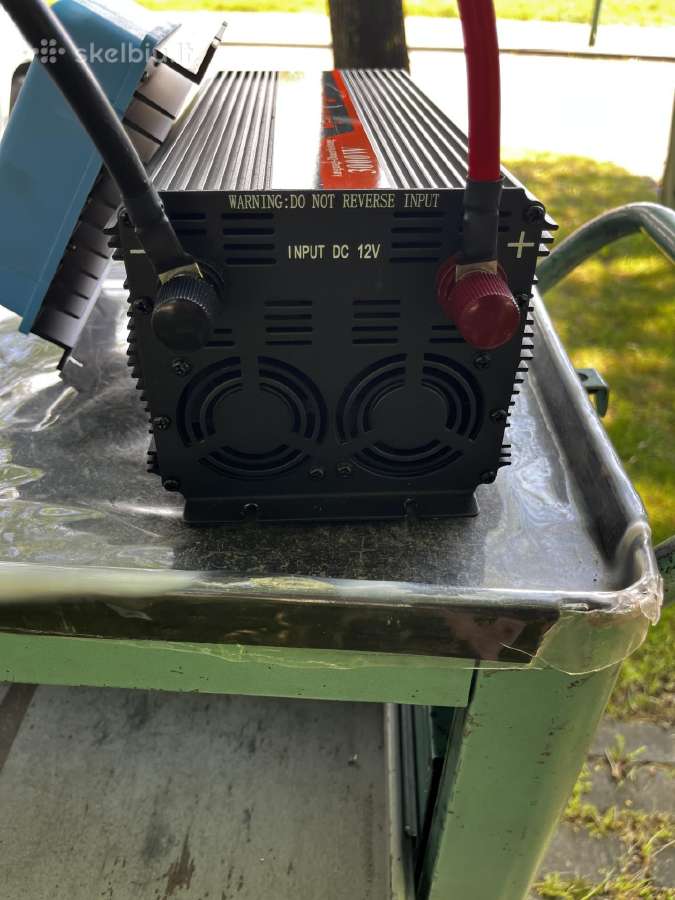 Įtampos keitiklis 12v 220volt - nuotraukos Nr. 2