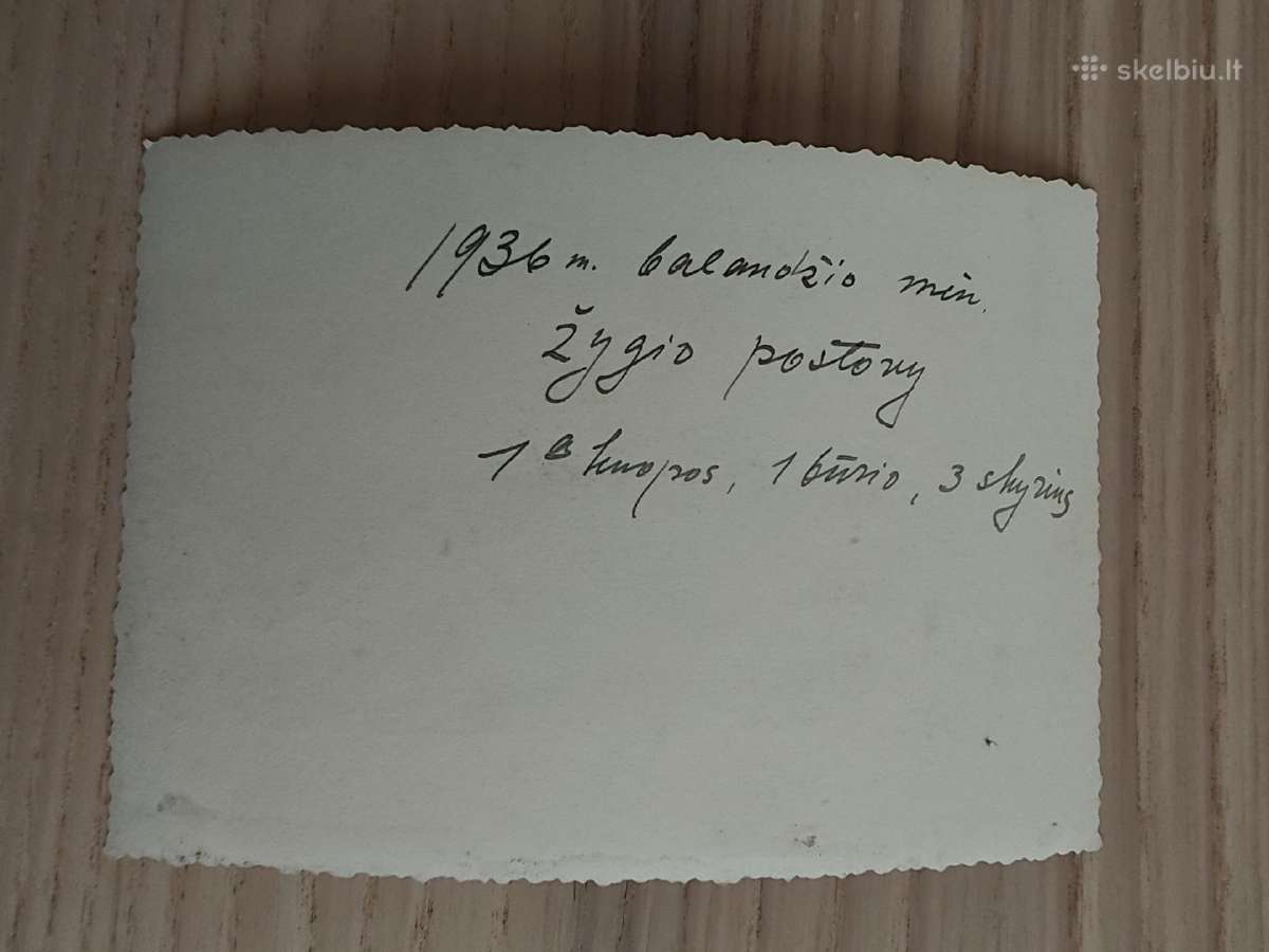 Pratybos. 1 kuopa 1 būtys 3 skyrius. 1936 - nuotraukos Nr. 2