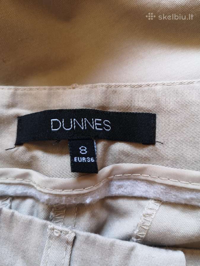 Dunnes nude/smėlio spalvos kelnės su kišenėmis - nuotraukos Nr. 4