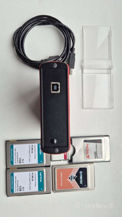 Csm Pcmcia easy reader usb - nuotraukos Nr. 2