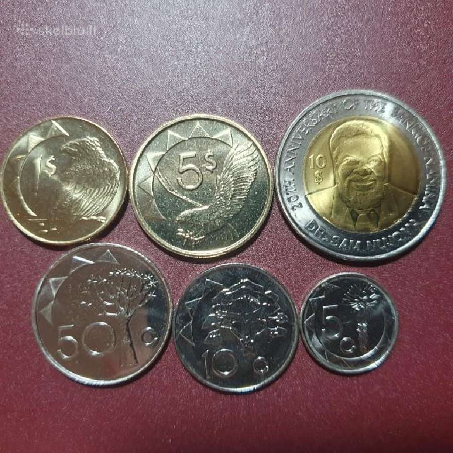Namibija 6 vnt. setas, 2012-2023
