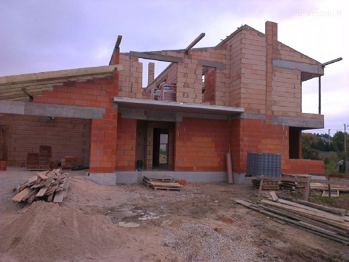 Mūro darbai. Betonuotojai - nuotraukos Nr. 12