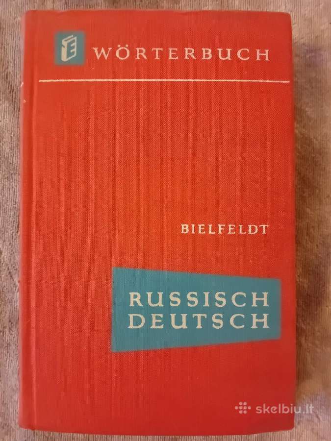 Russisch- Deutsch Worterbuch, Leipzig 1962