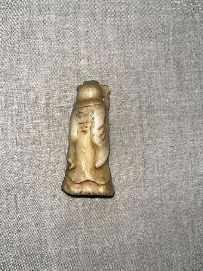 Japoniškos figürėlės iš akmens ir kaulo - nuotraukos Nr. 10