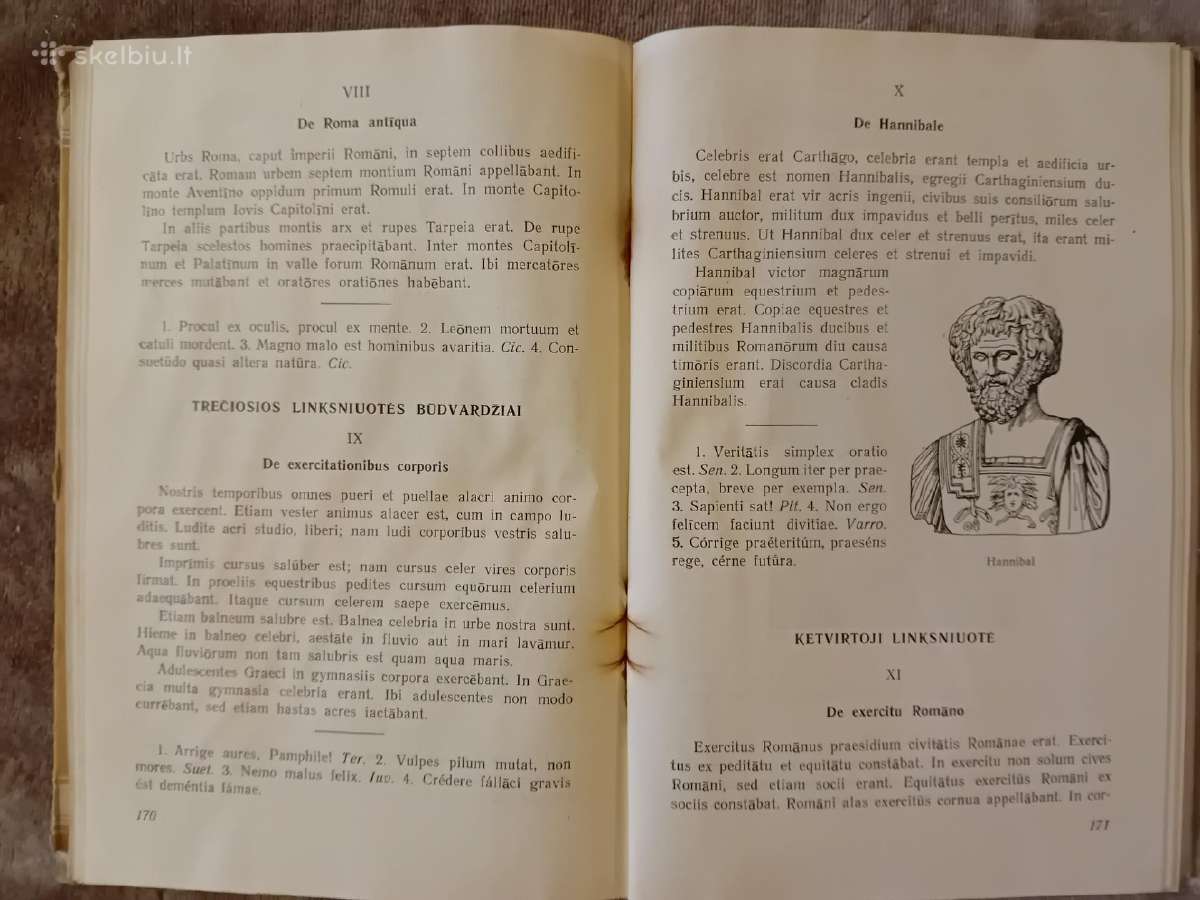 Lotynų kalbos vadovėlis, 1953 m. - nuotraukos Nr. 10